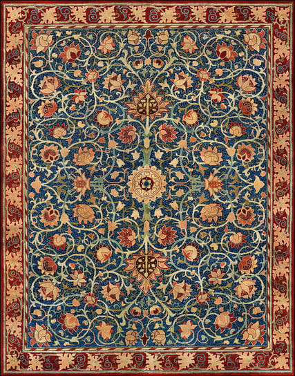 Galeria Plakatu, Plakat, Holland Park Carpet, William Morris, 30x40 cm Galeria Plakatu