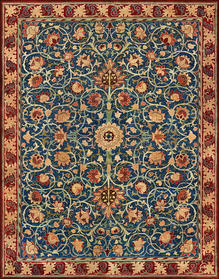 Galeria Plakatu, Plakat, Holland Park Carpet, William Morris, 42x59,4 cm Galeria Plakatu