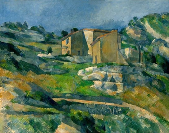 Galeria Plakatu, Plakat, Houses In Provence The Riaux Valley Near Lestaque, Paul Cézanne, 29,7X21 Cm Galeria Plakatu