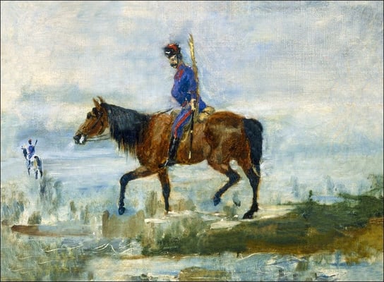 Galeria Plakatu, Plakat, Hussars, Henri de Toulouse-Lautrec, 29,7x21 cm Galeria Plakatu