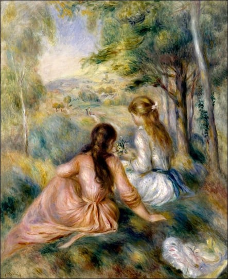 Galeria Plakatu, Plakat, In The Meadow, Auguste Renoir, 42x59,4 cm Galeria Plakatu