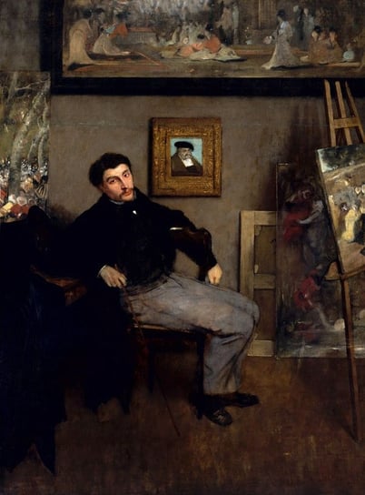 Galeria Plakatu, Plakat, James Jacques Joseph Tissot, Edgar Degas, 21x29,7 cm Galeria Plakatu