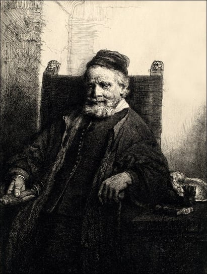 Galeria Plakatu, Plakat, Jan Lutma, Rembrandt, 61x91,5 cm Galeria Plakatu