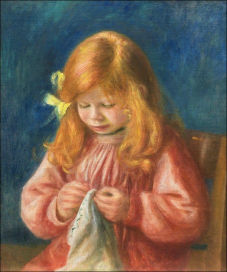 Galeria Plakatu, Plakat, Jean Renoir Sewing, Pierre-Auguste Renoir, 21x29,7 cm Galeria Plakatu