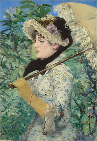 Galeria Plakatu, Plakat, Jeanne Spring, Edouard Manet, 59,4x84,1 cm Galeria Plakatu
