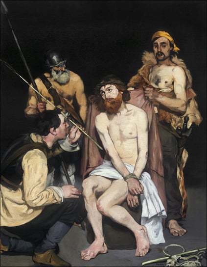 Galeria Plakatu, Plakat, Jesus Mocked by the Soldiers, Edouard Manet, 60x80 cm Galeria Plakatu