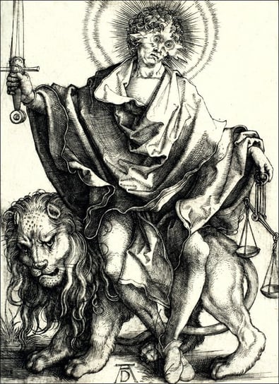 Galeria Plakatu, Plakat, Justice, Albrecht Durer, 42x59,4 cm Galeria Plakatu