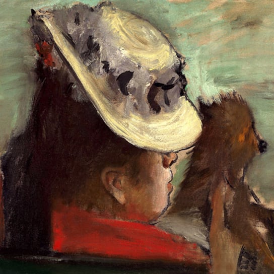 Galeria Plakatu, Plakat, Lady with a Dog, Edgar Degas, 50x50 cm Galeria Plakatu
