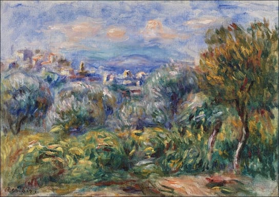 Galeria Plakatu, Plakat, Landscape, Pierre-Auguste Renoir, 100x70 cm Galeria Plakatu