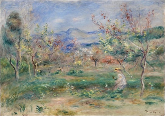Galeria Plakatu, Plakat, Landscape, Pierre-Auguste Renoir, 29,7x21 cm Galeria Plakatu