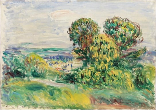 Galeria Plakatu, Plakat, Landscape, Pierre-Auguste Renoir, 84,1x59,4 cm Galeria Plakatu