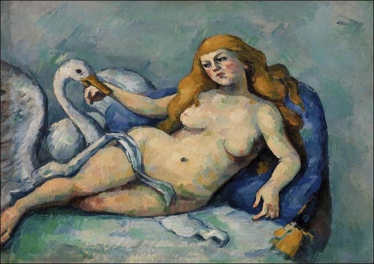 Galeria Plakatu, Plakat, Leda and the Swan, Paul Cézanne, 30x20 cm Galeria Plakatu