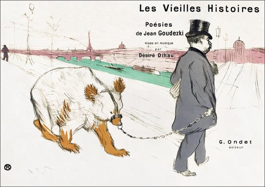 Galeria Plakatu, Plakat, Les Vielles Histoires, Henri De Toulouse-Lautrec, 29,7x21 cm Galeria Plakatu