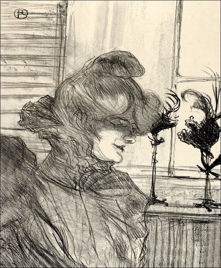 Galeria Plakatu, Plakat, Louise Blouet Le Margoin, Henri de Toulouse-Lautrec, 50x70 cm Galeria Plakatu