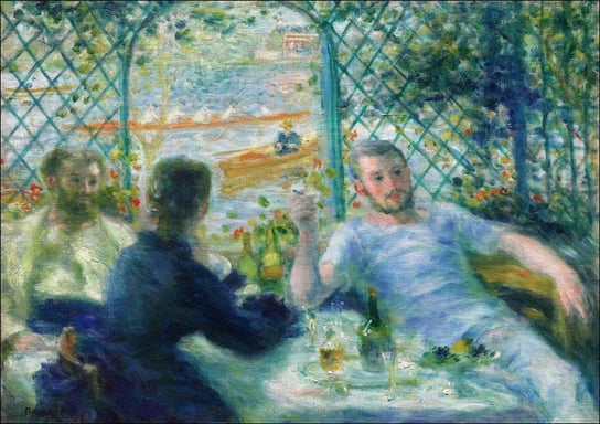 Galeria Plakatu, Plakat, Lunch at the Restaurant Fournaise, Pierre-Auguste Renoir, 59,4x84,1 cm Galeria Plakatu