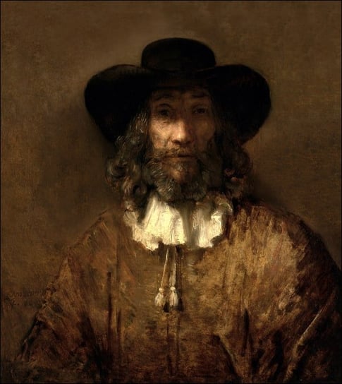 Galeria Plakatu, Plakat, Man with a Beard, Rembrandt, 40x60 cm Galeria Plakatu