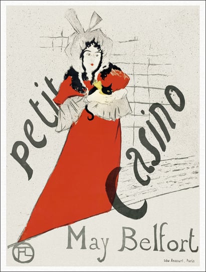 Galeria Plakatu, Plakat, May Belfort, Henri De Toulouse-Lautrec, 42x59,4 cm Galeria Plakatu