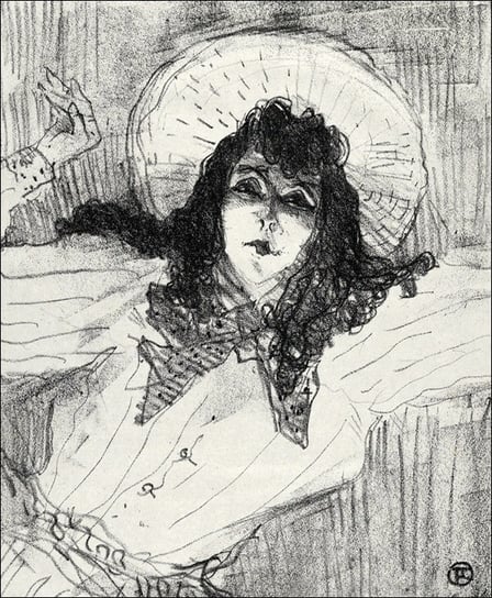 Galeria Plakatu, Plakat, May Belfort sketch, Henri de Toulouse-Lautrec, 40x50 cm Galeria Plakatu