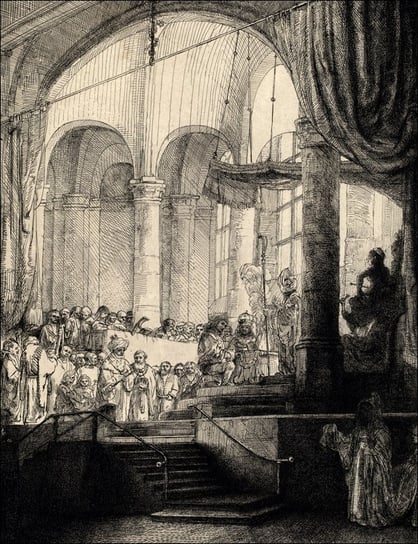 Galeria Plakatu, Plakat, Medea, or the Marriage of Jason and Creusa, Rembrandt, 21x29,7 cm Galeria Plakatu