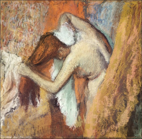 Galeria Plakatu, Plakat, Naked lady, Edgar Degas, 30x30 cm Galeria Plakatu