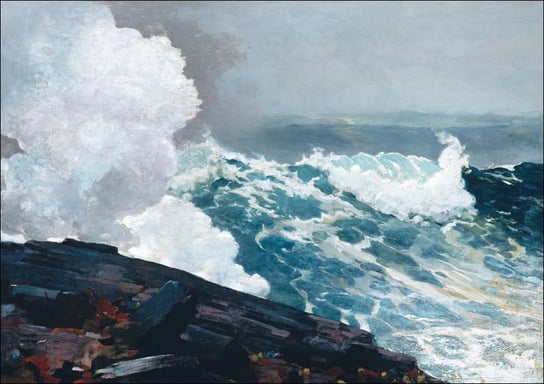 Galeria Plakatu, Plakat, Northeaster, Winslow Homer, 40x30 cm Galeria Plakatu