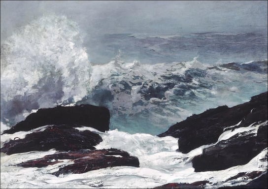 Galeria Plakatu, Plakat, Northeaster, Winslow Homer, 84,1x59,4 cm Galeria Plakatu