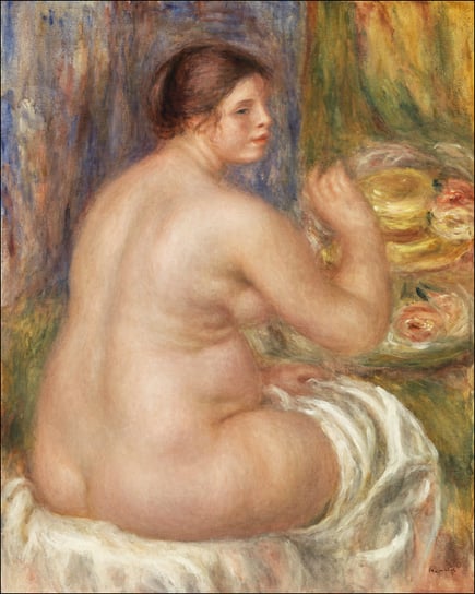 Galeria Plakatu, Plakat, Nude from the Back, Pierre-Auguste Renoir, 42x59,4 cm Galeria Plakatu