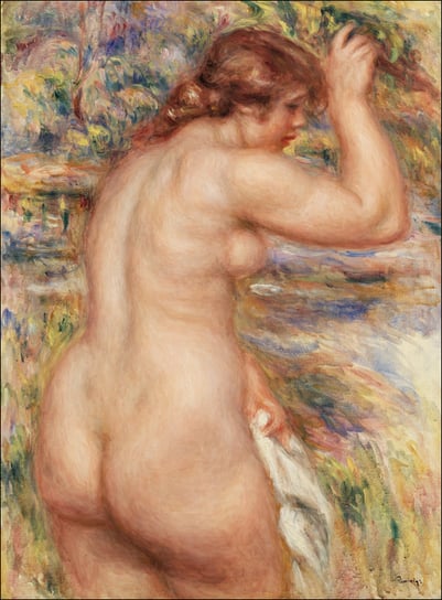 Galeria Plakatu, Plakat, Nude in a Landscape, Pierre-Auguste Renoir, 21x29,7 cm Galeria Plakatu