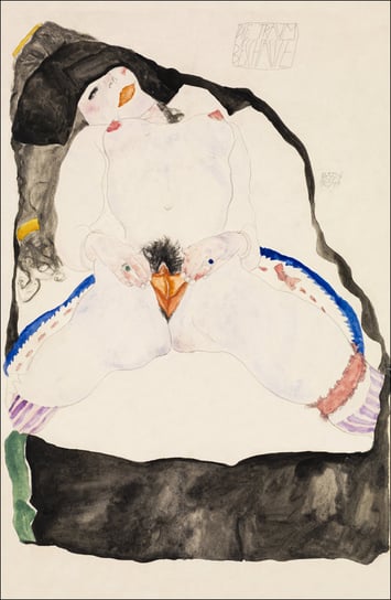 Galeria Plakatu, Plakat, Observed in a Dream, Egon Schiele, 50x70 cm Galeria Plakatu