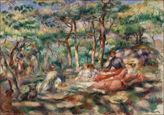 Galeria Plakatu, Plakat, Picnic, Pierre-Auguste Renoir, 29,7x21 cm Galeria Plakatu