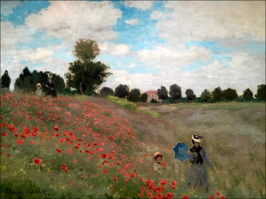 Galeria Plakatu, Plakat, Pole Maków Argenteuil, Claude Monet, 100x70 cm Galeria Plakatu