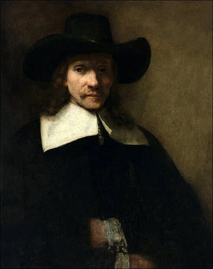 Galeria Plakatu, Plakat, Portrait of a Man, Rembrandt, 21x29,7 cm Galeria Plakatu