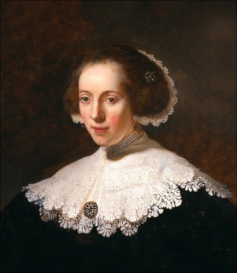 Galeria Plakatu, Plakat, Portrait of a woman, Rembrandt, 50x70 cm Galeria Plakatu