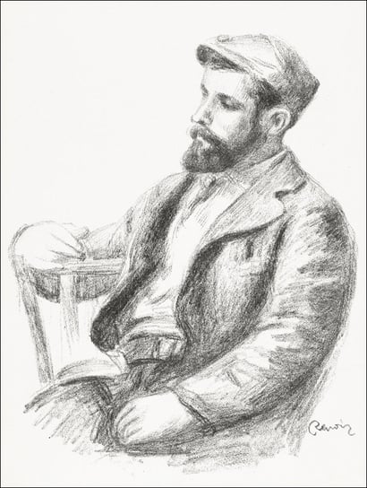 Galeria Plakatu, Plakat, Portrait of Louis Valtat, Pierre-Auguste Renoir, 20x30 cm Galeria Plakatu