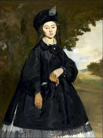 Galeria Plakatu, Plakat, Portrait Of Madame Brunet, Edouard Manet, 61x91,5 cm Galeria Plakatu