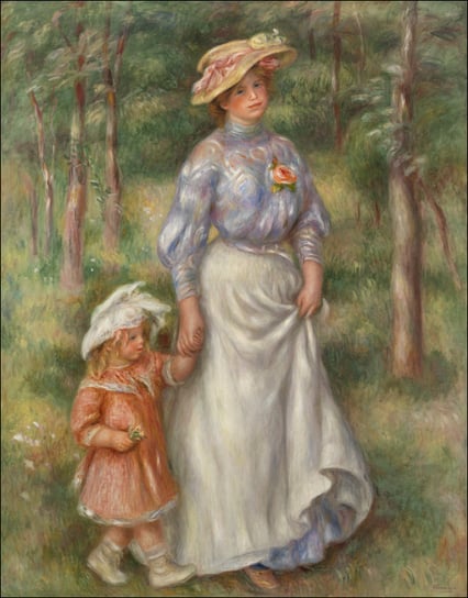 Galeria Plakatu, Plakat, Promenade, Pierre-Auguste Renoir, 59,4x84,1 cm Galeria Plakatu