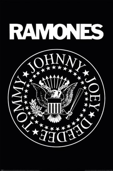 Galeria Plakatu, Plakat, Ramones Logo, 61x91,5 cm Galeria Plakatu