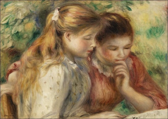 Galeria Plakatu, Plakat, Reading, Pierre-Auguste Renoir, 50x70 cm Galeria Plakatu