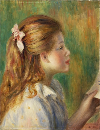 Galeria Plakatu, Plakat, Reading, Pierre-Auguste Renoir, 59,4x84,1 cm Galeria Plakatu