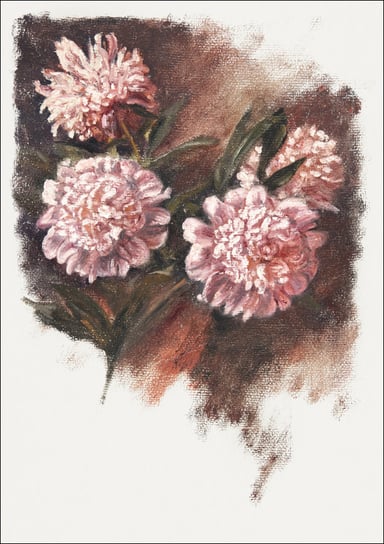 Galeria Plakatu, Plakat, Red Peonies during, Samuel Colman, 21x29,7 cm Galeria Plakatu