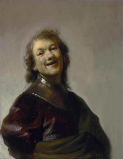 Galeria Plakatu, Plakat, Rembrandt Laughing, Rembrandt, 40x60 cm Galeria Plakatu