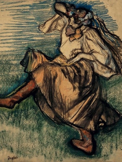 Galeria Plakatu, Plakat, Russian Dancer, Edgar Degas, 61x91,5 cm Galeria Plakatu