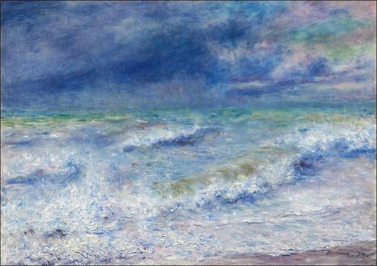 Galeria Plakatu, Plakat, Seascape, Pierre-Auguste Renoir, 70x50 cm Galeria Plakatu