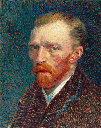 Galeria Plakatu, Plakat, Self-Portrait, Vincent Van Gogh, 21x29,7 cm Galeria Plakatu