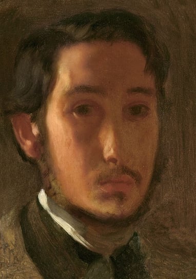 Galeria Plakatu, Plakat, Self Portrait With White Collar, Edgar Degas, 50x70 cm Galeria Plakatu