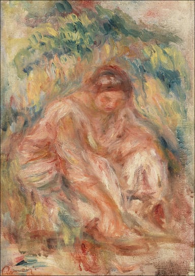 Galeria Plakatu, Plakat, Sketch of a Woman, Pierre-Auguste Renoir, 59,4x84,1 cm Galeria Plakatu