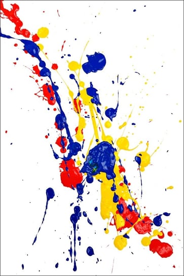 Galeria Plakatu, Plakat, Splash Paint. Kolorowa Abstrakcja, 42x59,4 cm Galeria Plakatu