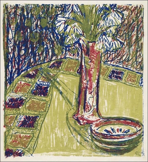 Galeria Plakatu, Plakat, Still Life, Ernst Ludwig Kirchner, 50x50 cm Galeria Plakatu