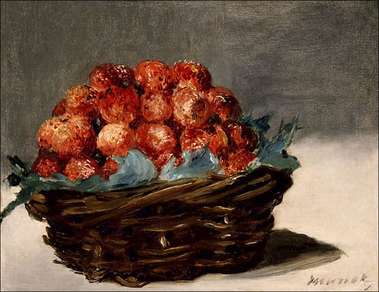 Galeria Plakatu, Plakat, Strawberries, Edouard Manet, 80x60 cm Galeria Plakatu