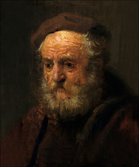 Galeria Plakatu, Plakat, Study Head of an Old Man, Rembrandt, 59,4x84,1 cm Galeria Plakatu